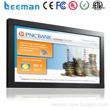 floor lcd advertising player Leeman P5 SMD 8 inch table